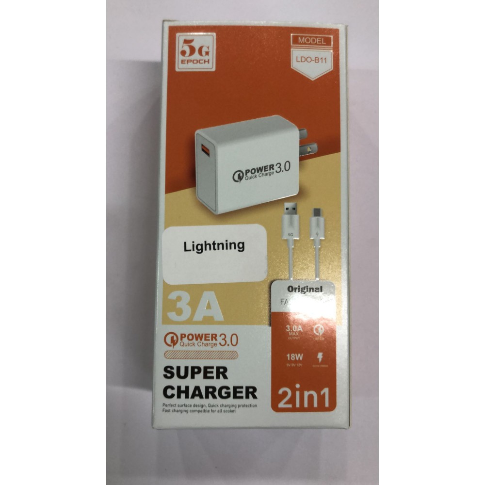 5G Epoch – 3.0 A Output 18W Model LDO-B11 2in1