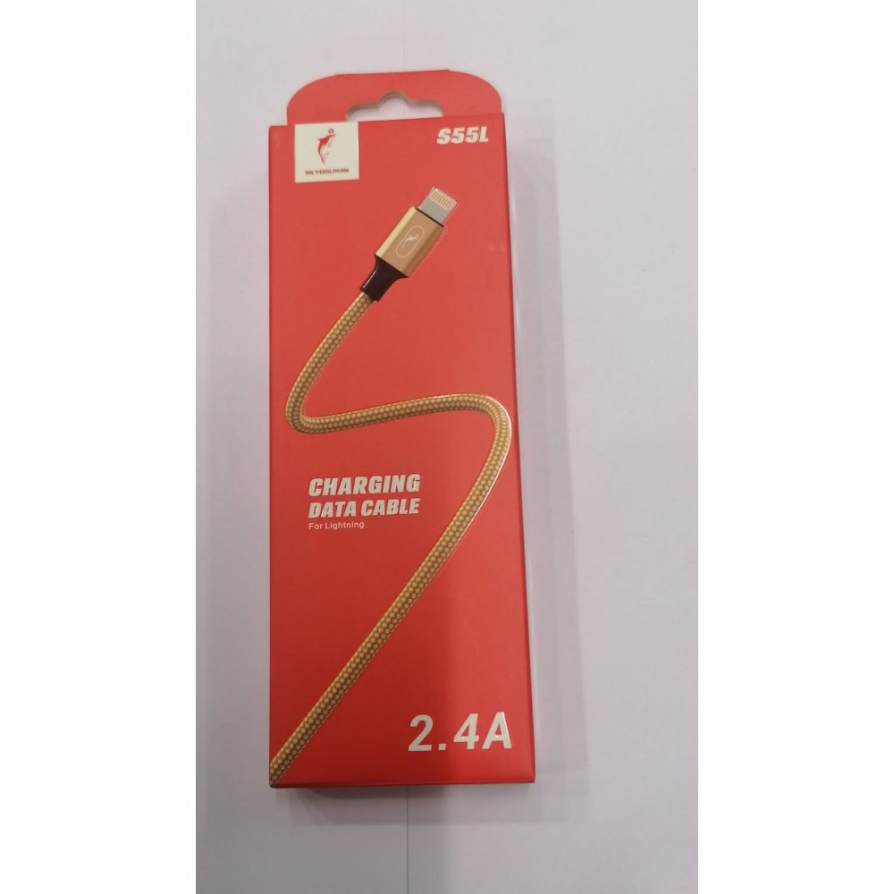 Sky Dolphing Charging Data Cable For Lighting 2.4A S55L