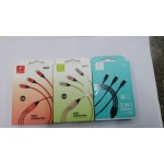 Sky Dolphing Charging Data Cable For Lighting+Micro+Type C 2.4A 3 IN 1 S63E